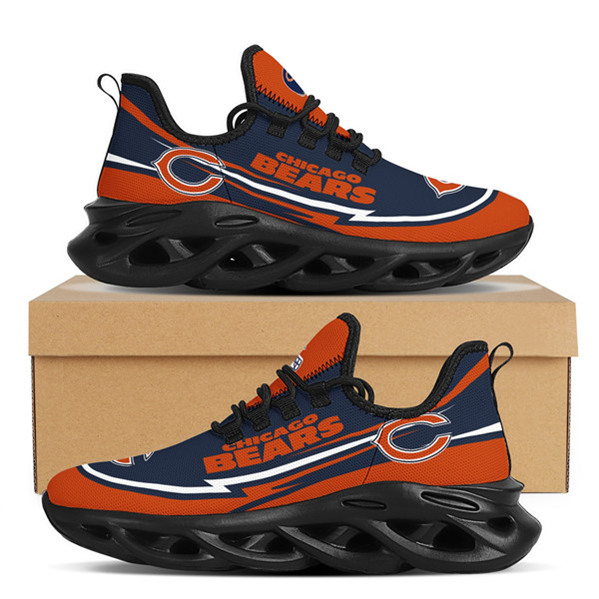 Women's Chicago Bears Flex Control Sneakers 005